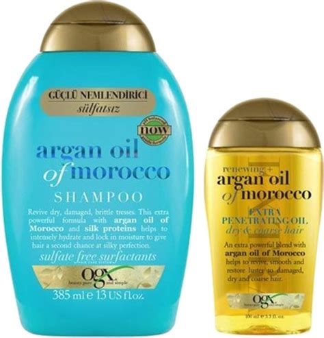 Ogx argan oil şampuan